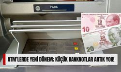 ATM’lerde Yeni Dönem; Küçük Banknotlar Artık Yok!