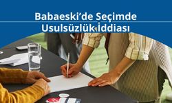 Babaeski'de Seçimde Usulsüzlük İddiası