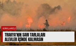 Trakya'nın Sarı Tarlaları Alevler İçinde Kalmasın