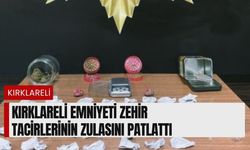 Kırklareli Emniyeti Zehir Tacirlerinin Zulasını Patlattı
