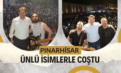 Pınarhisar Ünlü İsimlerle Coştu