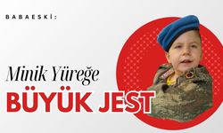 Babaeski: Minik Yüreğe Büyük Jest