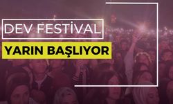 Dev Festival Yarın Başlıyor