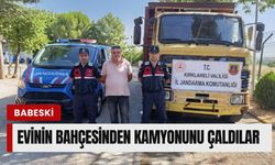 Babaeski: Evinin Bahçesinden Kamyonunu Çaldılar