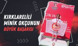 Kırklarelili Minik Okçunun Büyük Başarısı