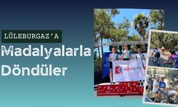 Lüleburgaz'a 3 Madalya İle Döndüler