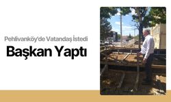 Pehlivanköy'de Vatandaş İstedi Başkan Yaptı