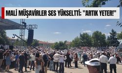 Mali Müşavirler Ses Yükseltti; "Artık Yeter!"