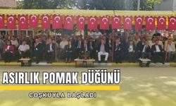 Asırlık Pomak Düğünü Coşkuyla Başladı