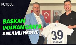 Başkan Volkan Can'a Anlamlı Hediye