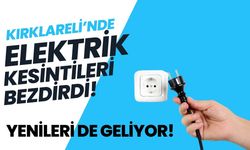 KIRKLARELİ; Elektrik Kesintileri Bezdirdi, Yenileri De Geliyor!