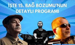 İşte 15. Bağ Bozumu’nun Detaylı Programı