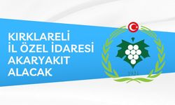 KIRKLARELİ İL ÖZEL İDARESİ MOTORİN ALACAK