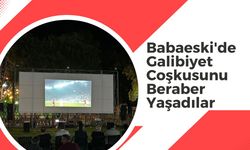 Babaeski'de Galibiyet Coşkusunu Beraber Yaşadılar