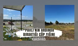 Pavli’nin Ardında Bıraktığı Çöp Yığını Kaldırıldı