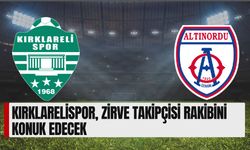 Kırklarelispor, Zirve Takipçisi Rakibini Konuk Edecek