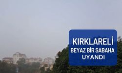 Kırklareli Beyaz Bir Sabaha Uyandı