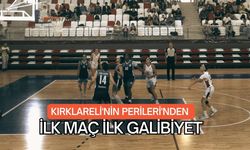 Kırklareli'nin Perileri'nden İlk Maç İlk Galibiyet