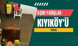 Aşırı Yağışlar Kıyıköy'ü Vurdu