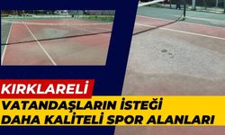 Vatandaşların İsteği Daha Kaliteli Spor Alanları