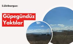 Lüleburgaz: Güpegündüz Yaktılar