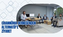 Cihannüma Derneği’nden Alternatif’e Ziyaret