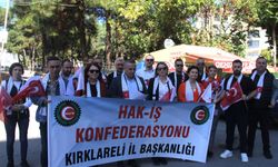 Kırklareli:  Bağımsız Filistin İçin Haykırdılar