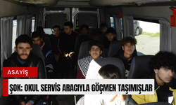 Şok; Okul Servis Aracıyla Göçmen Taşımışlar