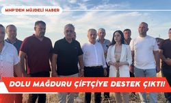 KIRKLARELİ; Dolu Mağduru Çiftçiye Destek Çıktı!