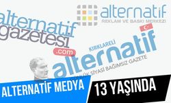 ALTERNATİF MEDYA 13. YAŞINI KUTLUYOR