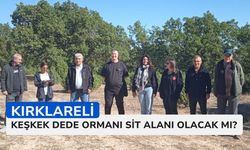 KIRKLARELİ; Keşkek Dede Ormanı Sit Alanı Olacak Mı?