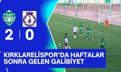 Kırklarelispor’da Haftalar Sonra Gelen Galibiyet