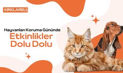 Kırklareli; Hayvanları Koruma Gününde Etkinlikler Dolu Dolu