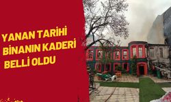 Yanan Tarihi Binanın Kaderi Belli Oldu