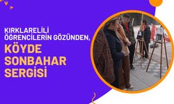 Kırklarelili Öğrencilerin Gözünden, Köyde Sonbahar Sergisi