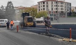 Kırklareli Belediyesi Ekiplerinden Asfalt Çalışması