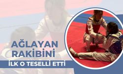 Ağlayan Rakibini İlk O Teselli Etti