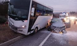 Tekirdağ'da Trafik Kazası; 1 Ölü, 5 Yaralı