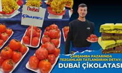 Çarşamba Pazarında Tezgahları Tatlandıran Detay; Dubai Çikolatası