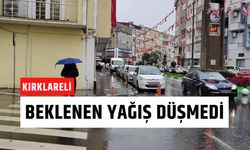 KIRKLARELİ; Beklenen Yağış Düşmedi