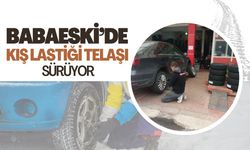 Babaeski’de Kış Lastiği Telaşı Sürüyor