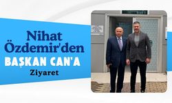 Nihat Özdemir’den Başkan Can’a Ziyaret