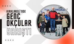 Kırklareli’nde Genç Okçular Yarıştı