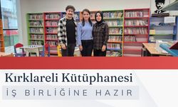 Kırklareli Kütüphanesi İş Birliğine Hazır