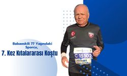 Babaeskili 77 Yaşındaki Sporcu, 7. Kez Kıtalararası Koştu