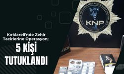 Kırklareli'nde Zehir Tacirlerine Operasyon; 5 Kişi Tutuklandı