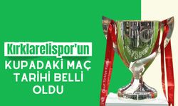 Kırklarelispor’un Kupadaki Maç Tarihi Belli Oldu