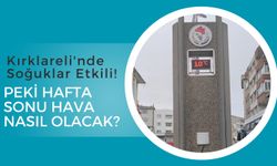 Kırklareli’nde Soğuklar Etkili! Peki Hafta Sonu Hava Nasıl Olacak?