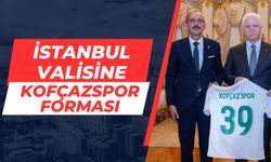 İstanbul Valisine Kofçazspor Forması