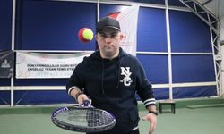 Tekirdağ'da Özel Çocuklar Tenis Oynadı